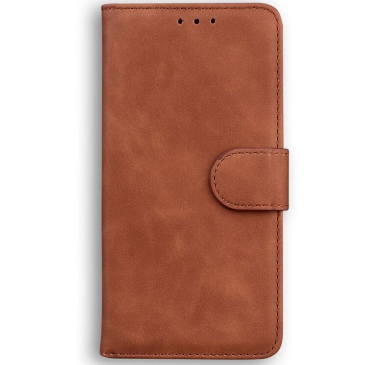 Чехол-книжка Deexe Classic Series для Infinix Smart 9 (X6532) / Hot 50i (X6531) - Brown: фото 5 из 7