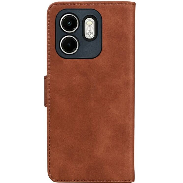 Чехол-книжка Deexe Classic Series для Infinix Smart 9 (X6532) / Hot 50i (X6531) - Brown: фото 6 из 7