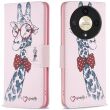 Чехол-книжка Deexe Color Wallet для Honor Magic 6 Lite - Giraffe (349111D)