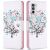Чохол-книжка Deexe Color Wallet для Motorola Moto G52 / G82 - Flower Tree: фото 1 з 8