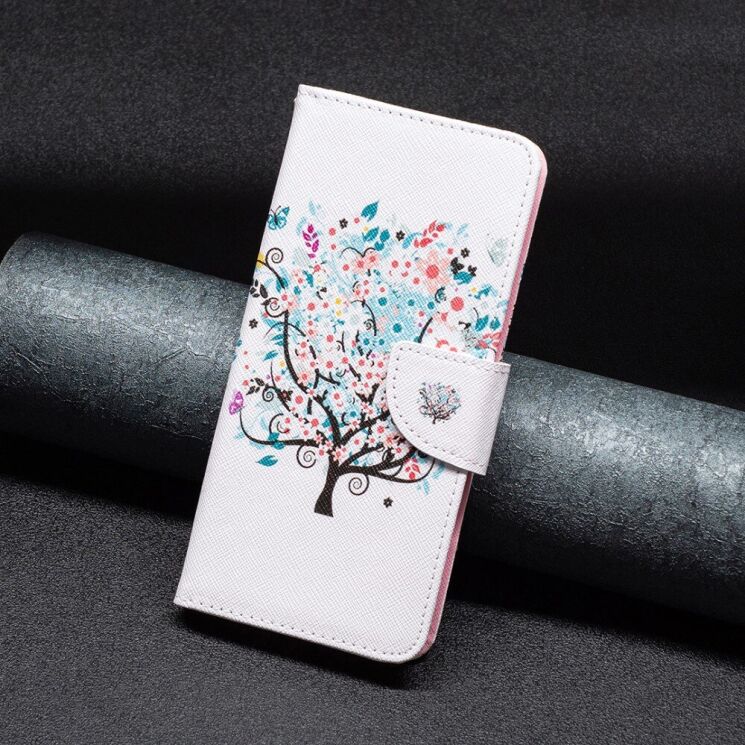 Чехол-книжка Deexe Color Wallet для Samsung Galaxy A55 (A556) - Flower Tree: фото 5 из 7