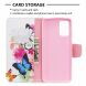 Чехол-книжка Deexe Color Wallet для Samsung Galaxy S20 Plus (G985) - Colorful Butterflies (314050A). Фото 6 из 8