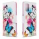 Чехол-книжка Deexe Color Wallet для Samsung Galaxy S20 Plus (G985) - Colorful Butterflies (314050A). Фото 4 из 8