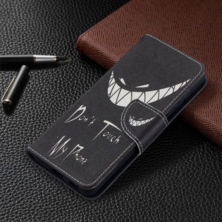 Чохол-книжка Deexe Color Wallet для Samsung Galaxy S21 (G991) - Teeth: фото 5 з 9