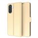 Чехол-книжка Deexe Faro Wallet для Samsung Galaxy S26 FE - Gold (412709F). Фото 1 из 7