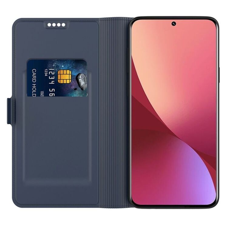 Чохол-книжка Deexe Faro Wallet для Xiaomi Redmi Note 14 Pro Plus - Blue: фото 2 з 6