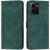 Чехол-книжка Deexe Lines Series для HMD Pulse / Pulse Pro / Pulse Plus - Green: фото 1 из 12