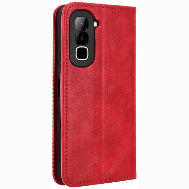 Чохол-книжка Deexe Retro Style для Infinix Hot 70 - Red (422005R) Чохол-книжка Deexe Retro Style для Infinix Hot 70 - Red: фото 8 з 19