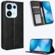 Чехол-книжка Deexe Retro Style для OPPO Reno 16 / 16 Pro - Black (413201B). Фото 2 из 18