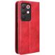 Чехол-книжка Deexe Retro Style для Realme C85 Pro - Red (403902R). Фото 8 из 19