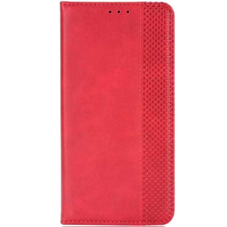 Чохол-книжка Deexe Retro Style для TECNO Camon 50 - Red (386333R) Чохол-книжка Deexe Retro Style для TECNO Camon 50 - Red: фото 4 з 20