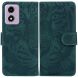 Чехол-книжка Deexe Tiger для Motorola Moto E14 / G04s - Green (358602G). Фото 1 из 7