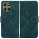 Чехол-книжка Deexe Tiger для Motorola Moto G15 - Green (372626G). Фото 1 из 7