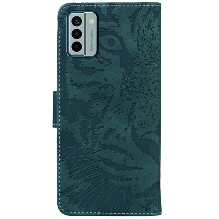 Чохол-книжка Deexe Tiger для Nokia G22 - Green: фото 6 з 7