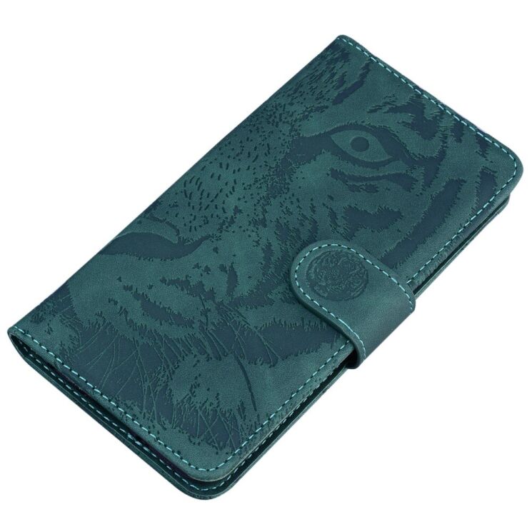 Чохол-книжка Deexe Tiger для Nokia G22 - Green: фото 3 з 7