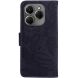 Чехол-книжка Deexe Tiger для TECNO Spark 20 Pro - Black (345420B). Фото 6 из 7