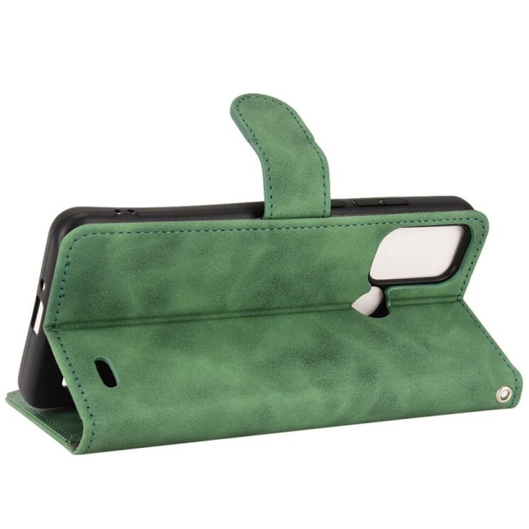 Чехол-книжка Deexe Vintage Book для ZTE Blade A52 - Green: фото 5 из 10