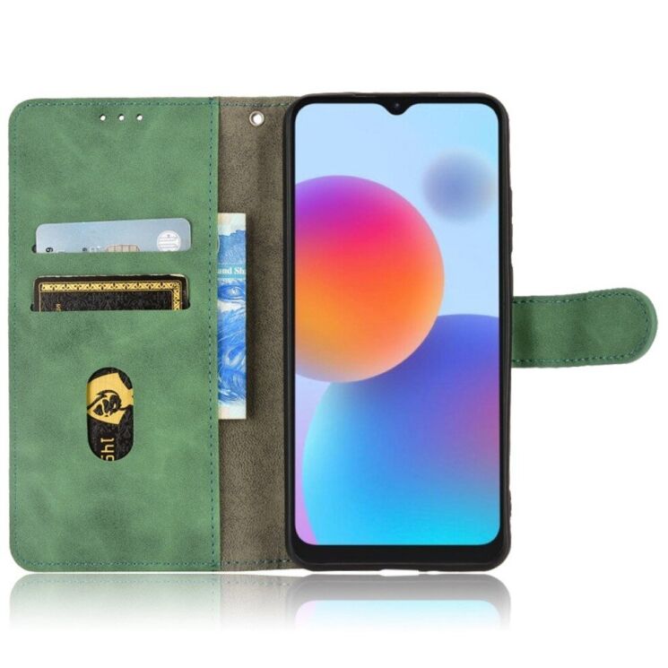 Чехол-книжка Deexe Vintage Book для ZTE Blade A52 - Green: фото 4 из 10
