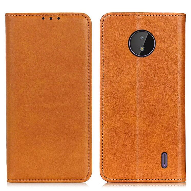 Чехол-книжка Deexe Wallet Case для Nokia C10 / C20 - Brown: фото 2 из 10