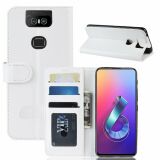 Чехол-книжка Deexe Wallet Style для ASUS Zenfone 6 ZS630KL - White: фото 1 из 8