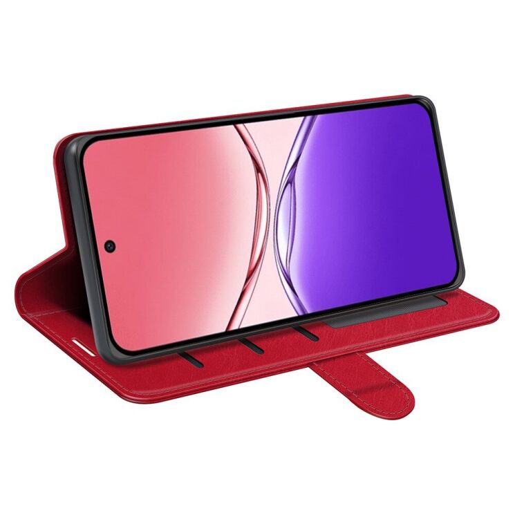 Чехол-книжка Deexe Wallet Style для Oppo A5 Pro (4G/5G) - Red: фото 3 из 9