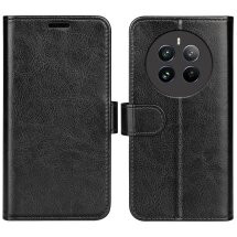 Чехол-книжка Deexe Wallet Style для Realme 12 / 12 Plus - Black: фото 1 из 9