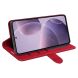 Чехол-книжка Deexe Wallet Style для Xiaomi Poco F6 Pro - Red (354942R). Фото 3 из 6