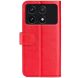 Чехол-книжка Deexe Wallet Style для Xiaomi Poco F6 Pro - Red (354942R). Фото 5 из 6
