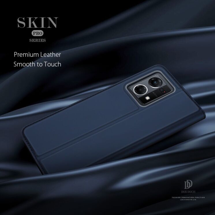 Чохол-книжка DUX DUCIS Skin Pro для OPPO Reno 7 - Sapphire: фото 11 з 23