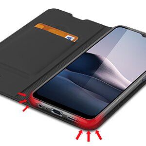 Чехол-книжка DUX DUCIS Skin Pro для VIVO Y20 (V2027) / Y12s - Black: фото 16 из 18