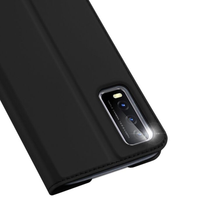 Чехол-книжка DUX DUCIS Skin Pro для VIVO Y20 (V2027) / Y12s - Black: фото 2 из 18