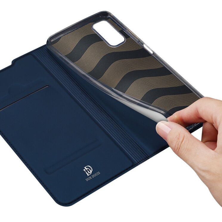 Чехол-книжка DUX DUCIS Skin Pro для VIVO Y20 (V2027) / Y12s - Black: фото 7 из 18