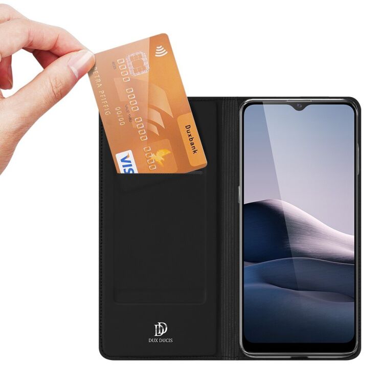 Чехол-книжка DUX DUCIS Skin Pro для VIVO Y20 (V2027) / Y12s - Black: фото 5 из 18