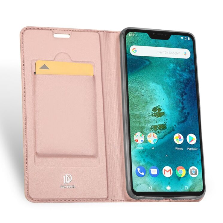 Чехол-книжка DUX DUCIS Skin Pro для Xiaomi Redmi Note 6 / Note 6 Pro - Rose Gold: фото 3 из 9