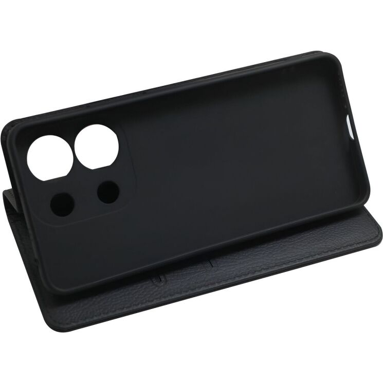 Чехол-книжка Just Must Stand Flip Case для Xiaomi Redmi Note 13 (6973297901333) - Black: фото 4 из 4