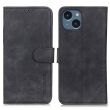 Чехол-книжка KHAZNEH Retro Wallet для Apple iPhone 15 - Black (371519B)