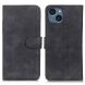 Чехол-книжка KHAZNEH Retro Wallet для Apple iPhone 15 - Black (371519B). Фото 1 из 9