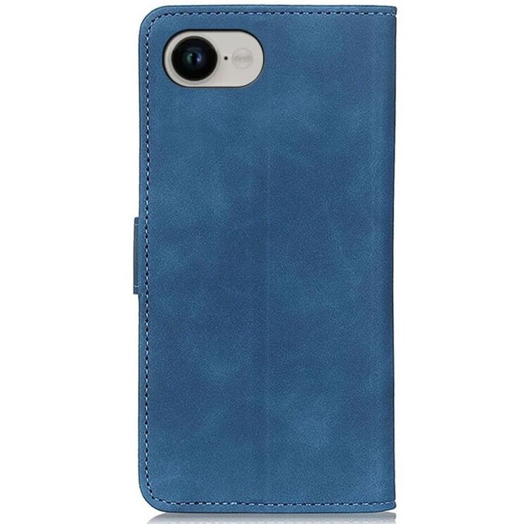 Чехол-книжка KHAZNEH Retro Wallet для Apple iPhone 16e - Blue: фото 3 из 8