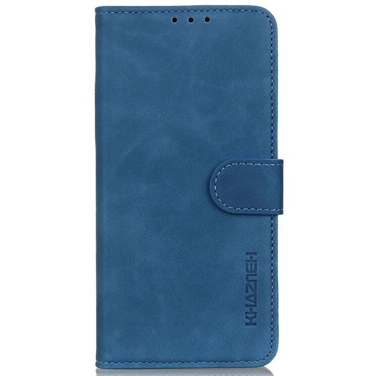 Чехол-книжка KHAZNEH Retro Wallet для Honor Magic 7 Lite - Blue: фото 4 из 8