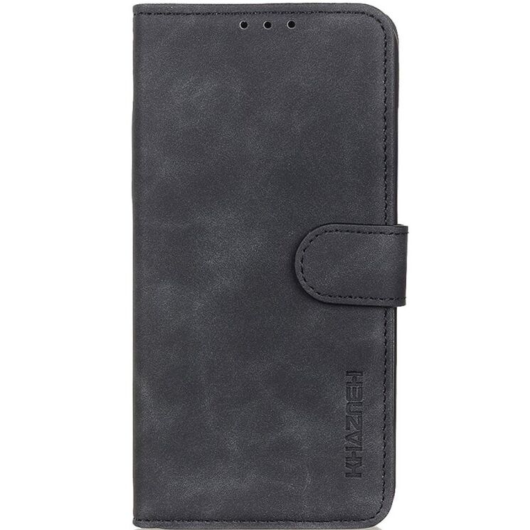 Чехол-книжка с застежкой KHAZNEH Retro Wallet для Motorola Moto G200 - Black (293414B) Чехол-книжка с застежкой KHAZNEH Retro Wallet для Motorola Moto G200 - Black: фото 2 из 8