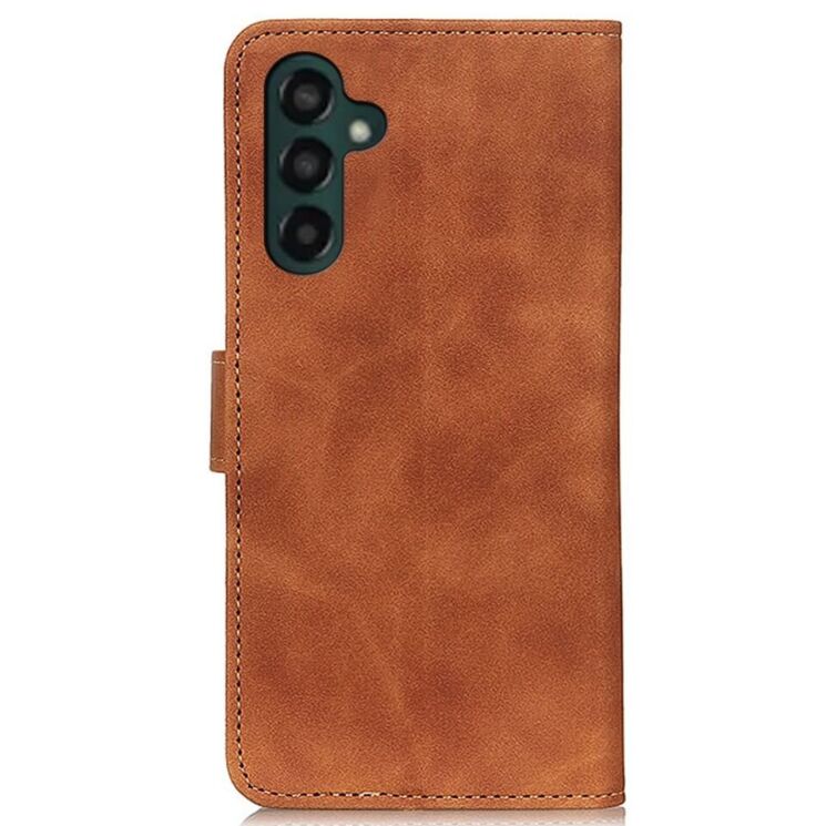 Чехол-книжка KHAZNEH Retro Wallet для Samsung Galaxy A24 (A245) - Brown: фото 7 из 9