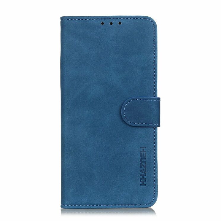 Чехол-книжка KHAZNEH Retro Wallet для Samsung Galaxy S20 FE (G780) - Blue: фото 4 из 10