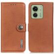 Чохол-книжка KHAZNEH Wallet Cover для Motorola Edge 40 - Brown (327904Z)