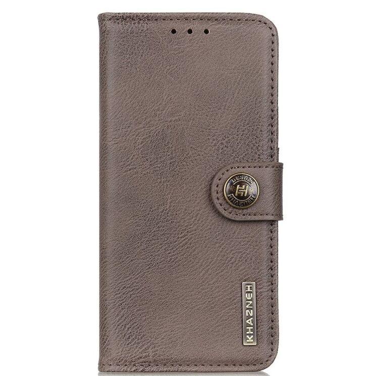 Чехол-книжка KHAZNEH Wallet Cover для VIVO Y15s - Khaki: фото 3 из 10