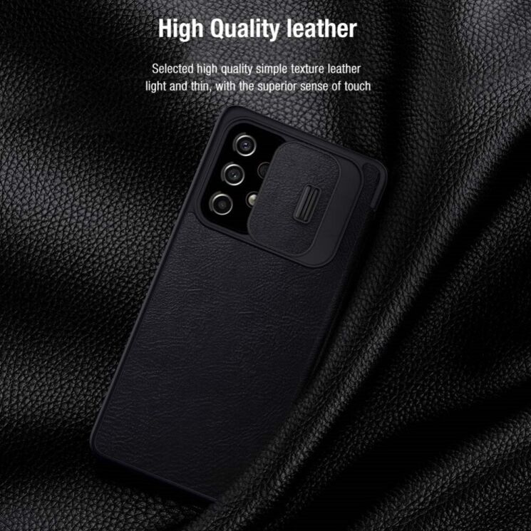 Чехол-книжка NILLKIN Qin Pro для Samsung Galaxy A53 (A536) - Black: фото 8 из 20