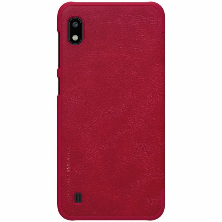 Чехол-книжка NILLKIN Qin Series для Samsung Galaxy A10 (A105) - Red: фото 2 из 14