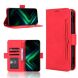 Чохол-книжка з кишеньками Deexe Wallet Stand для Infinix GT 50 Pro - Red (422401R). Фото 8 з 15