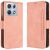 Чехол-книжка с карманами Deexe Wallet Stand для Motorola Edge 70 Max - Pink: фото 1 из 16