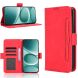 Чехол-книжка с карманами Deexe Wallet Stand для Xiaomi Redmi Note 15 Pro - Red (405224R). Фото 7 из 16