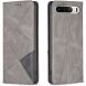 Чохол-книжка з кишеньками UniCase Geometric Pattern для Realme 16 - Grey (412301H). Фото 1 з 11